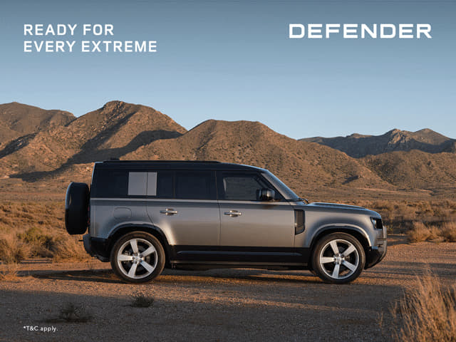 Go anywhere with confidence. Book your Defender today.