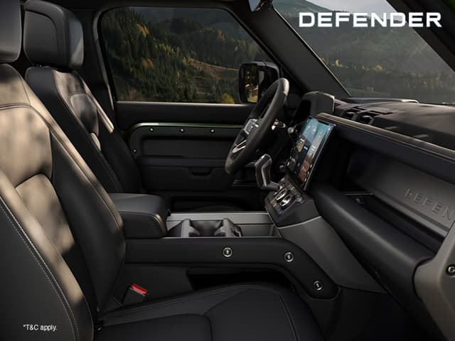 Go anywhere with confidence. Book your Defender today.