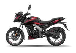Bajaj Pulsar 150 Ebony Black + Magenta Red color Bajaj Pulsar 150 Ebony Black + Magenta Red color