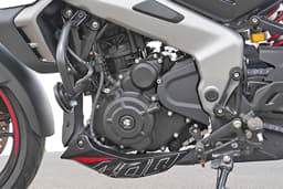 Bajaj Pulsar NS400Z Engine Shot Right Bajaj Pulsar NS400Z Engine Shot Right