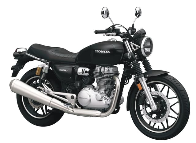 Honda CB500 Pearl Igneous Black Color Image