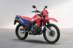 Honda XR300L Extreme Red color