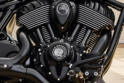 Indian Chief Bobber Dark Horse Engine Shot Right Indian Chief Bobber Dark Horse Engine Shot Right