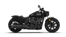 Indian Scout Bobber Black Metallic color