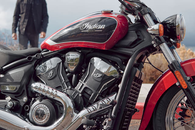 Indian Scout Classic Engine Shot Right