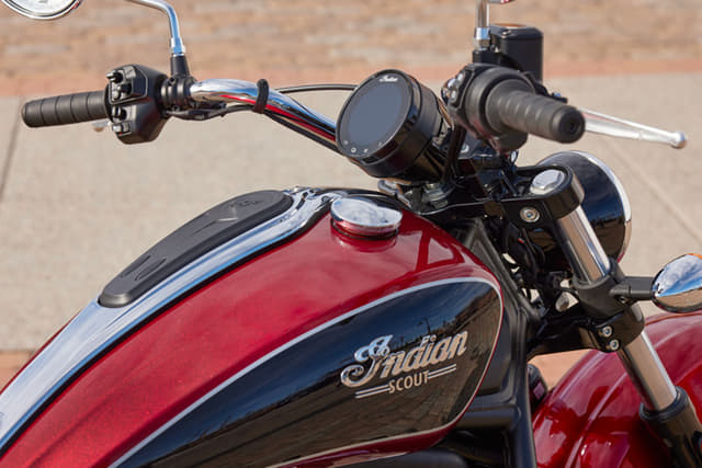 Indian Scout Classic Fuel Tank Shot