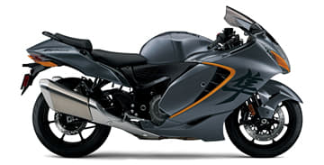 Suzuki Hayabusa Metallic Galaxy Gray/Candy Burnt Gold Color Image