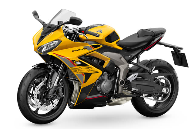 Triumph Daytona 660 Right Side View