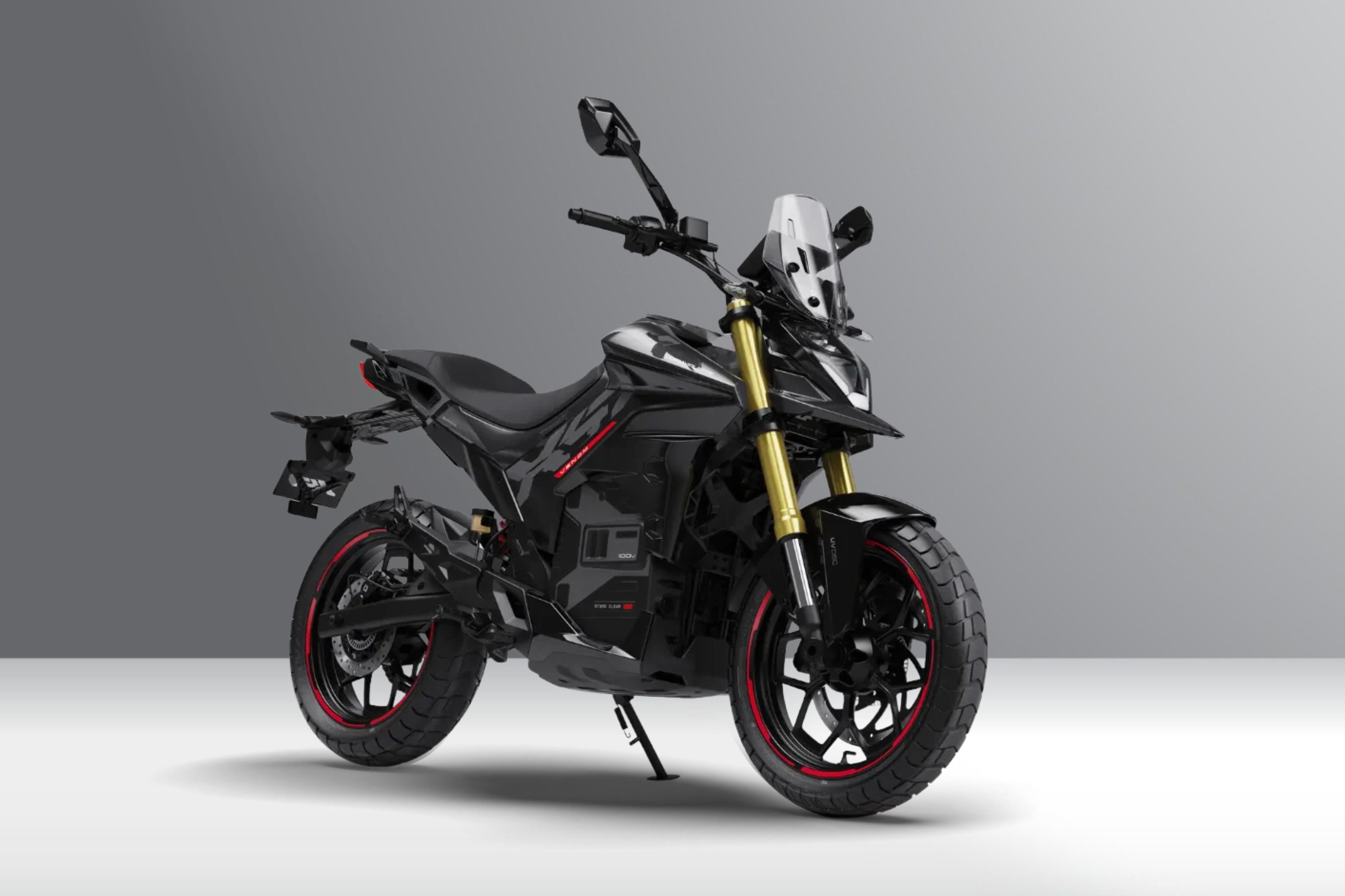 Ultraviolette Automotive X-47 Venom Shadow Cosmic Black – Check Shadow ...