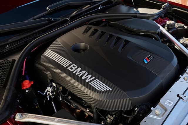 Open Bonnet Engine Shot