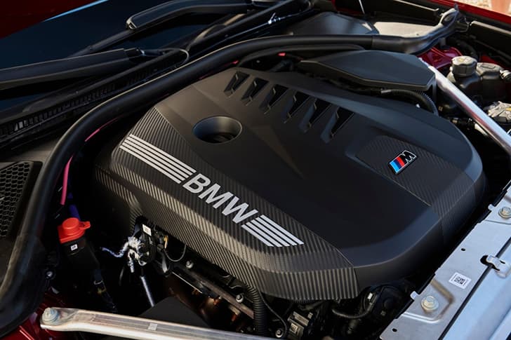 BMW 2027 3 Series Open Bonnet Engine Shot