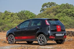 Fiat Abarth Punto Rear Left Three Quarter