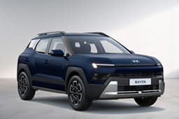 Hyundai Bayon Classy Blue Matte color