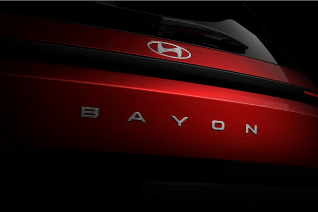 Hyundai Bayon Rear Logo