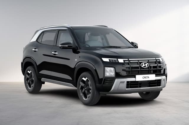 Hyundai Creta Titanium Black Color Image