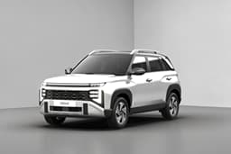 Hyundai Venue Atlas White With Abyss Black Roof color Hyundai Venue Atlas White With Abyss Black Roof color