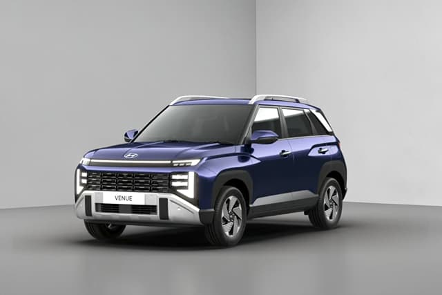 Hyundai Venue Mystic Sapphire Color Image