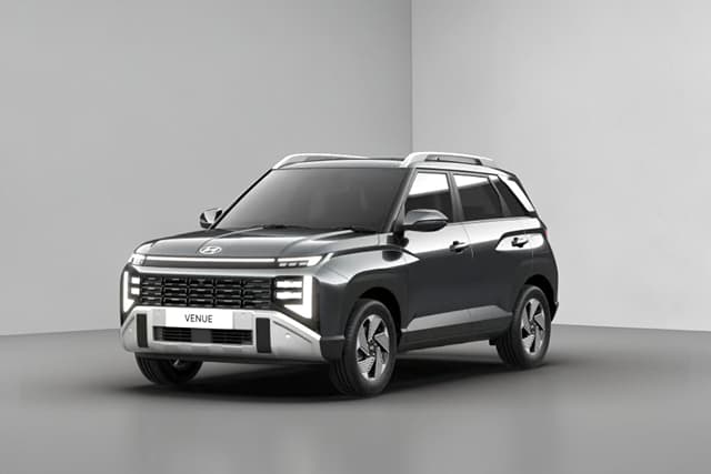 Hyundai Venue Titan Grey Color Image