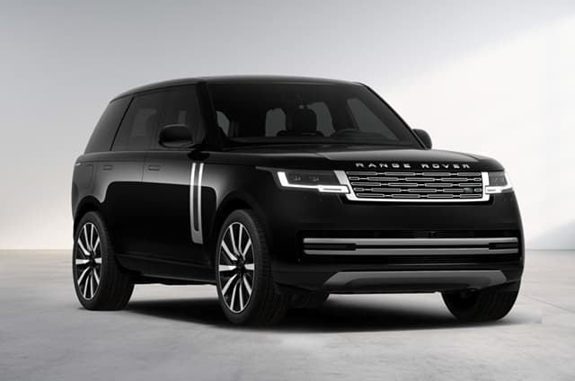Land Rover Range Rover Electric Santorini Black Color Image