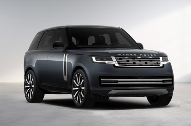 Land Rover Range Rover Electric Varesine Blue Color Image