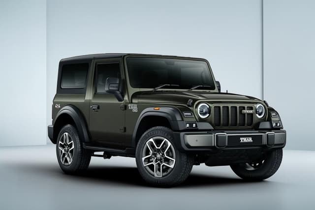 Mahindra Thar OG Deep Forest Color Image