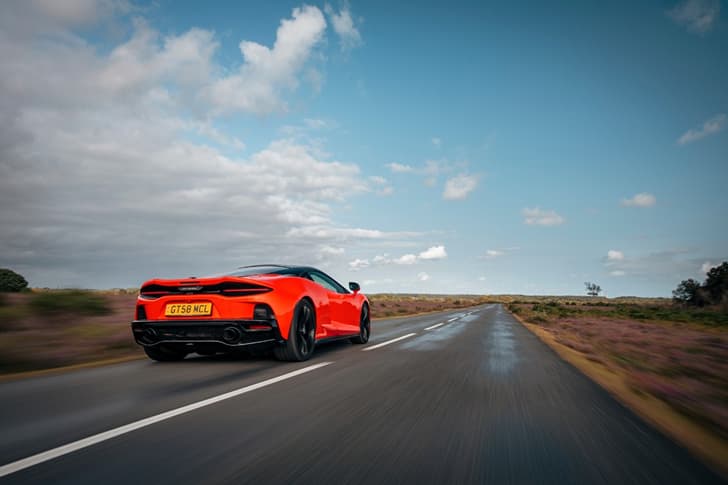McLaren GTS Rear Left Three Quarter