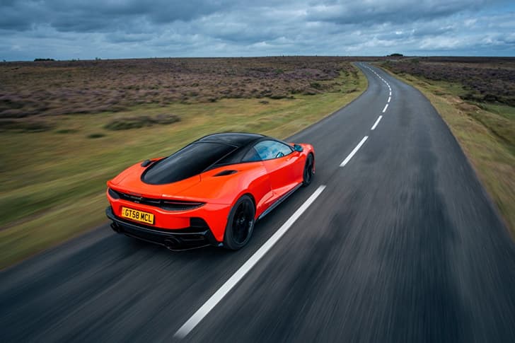 McLaren GTS Rear Left Three Quarter