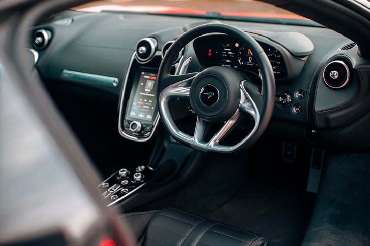 McLaren GTS Steering Wheel