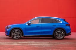 Mercedes-Benz GLC Electric Left Side View Mercedes-Benz GLC Electric Left Side View