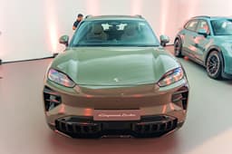 Porsche Cayenne Electric Front View Porsche Cayenne Electric Front View