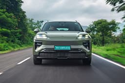 Porsche Cayenne Electric Front View Porsche Cayenne Electric Front View