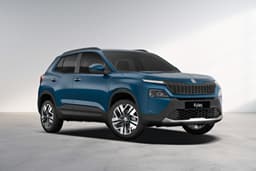 Skoda Kylaq Lava Blue color