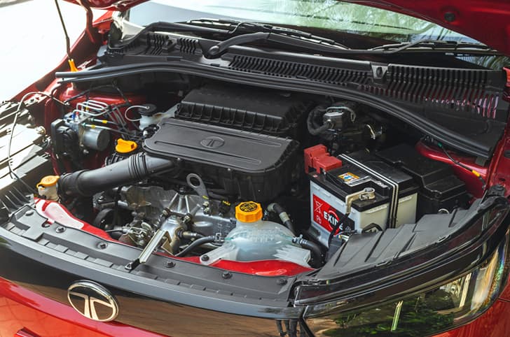 Open Bonnet Engine Shot