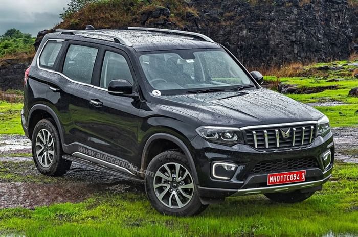 Mahindra Scorpio N front right side