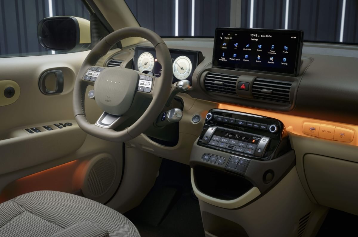 Hyundai Inster interior and features