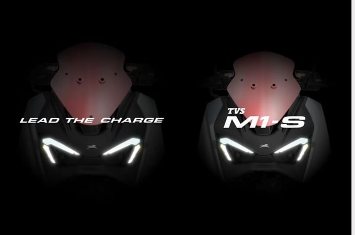 TVS M1-S electric maxi-scooter teased ahead of EICMA debut
