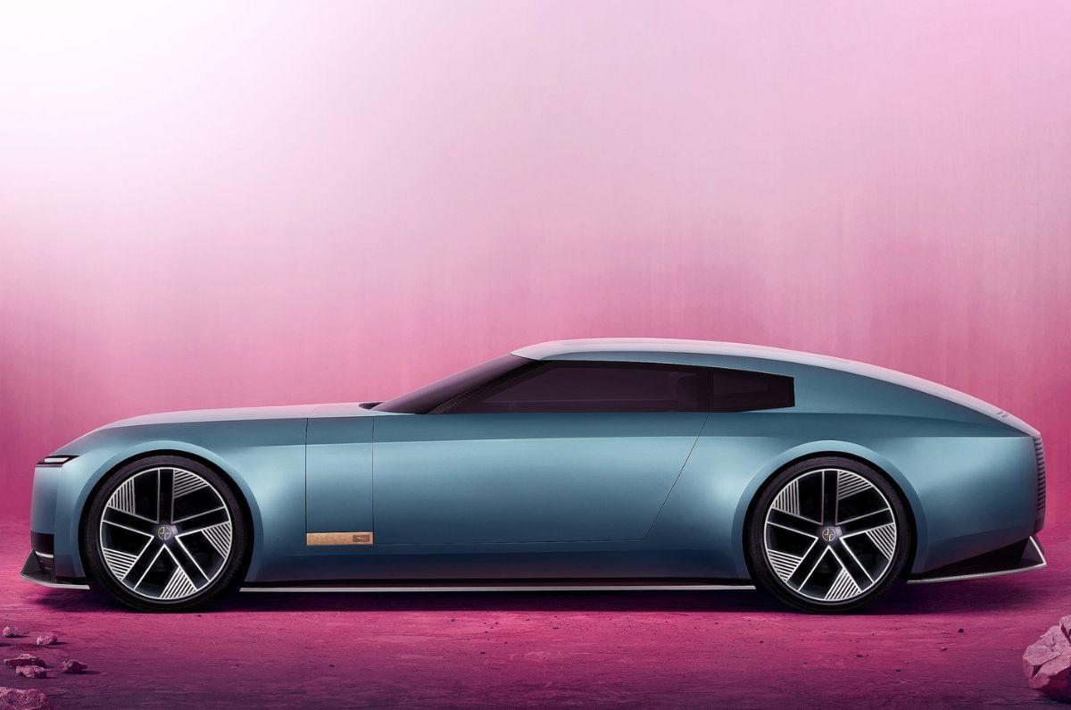 Jaguar Type 00 Concept side profile