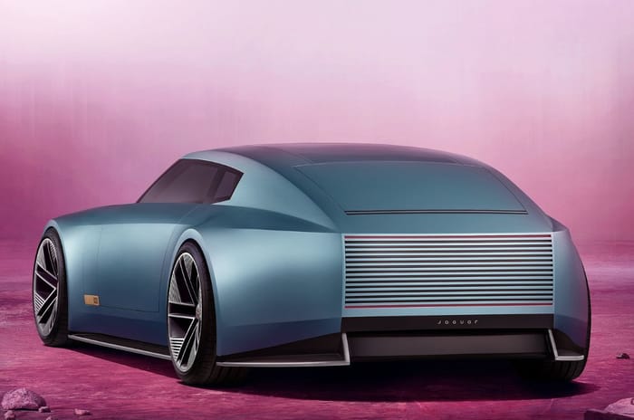 Jaguar Type 00 Concept rear three quarter