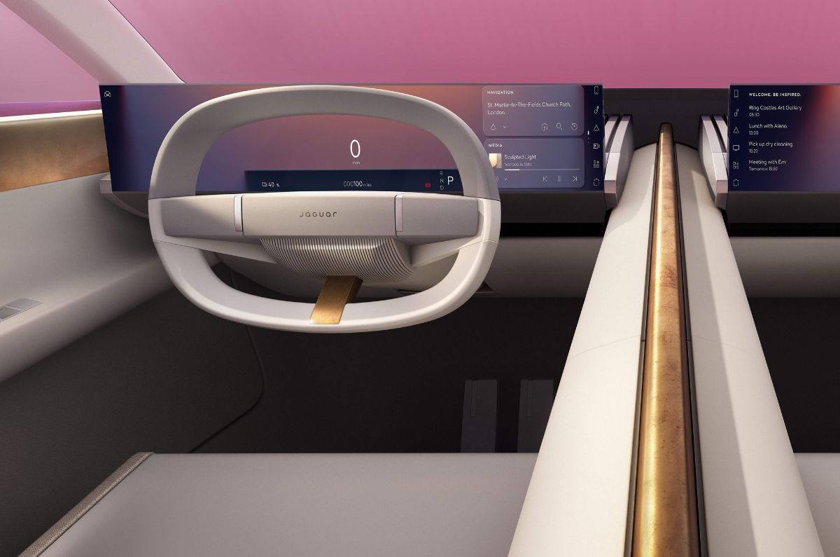 Jaguar Type 00 Concept interior