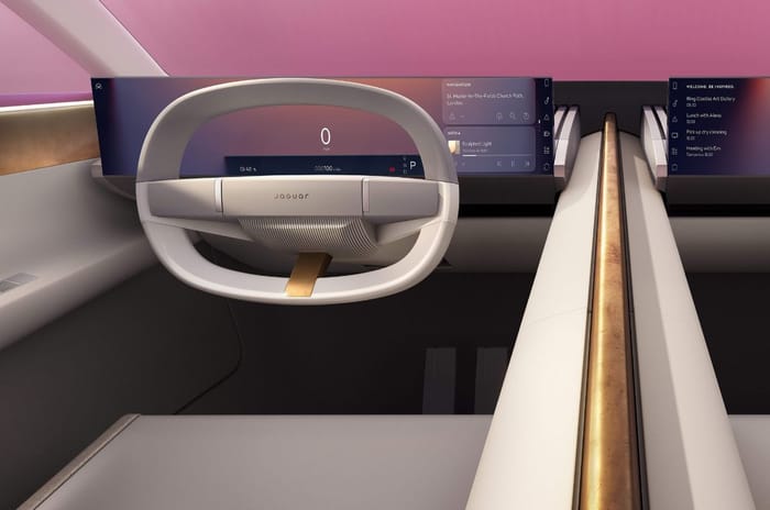 Jaguar Type 00 Concept interior