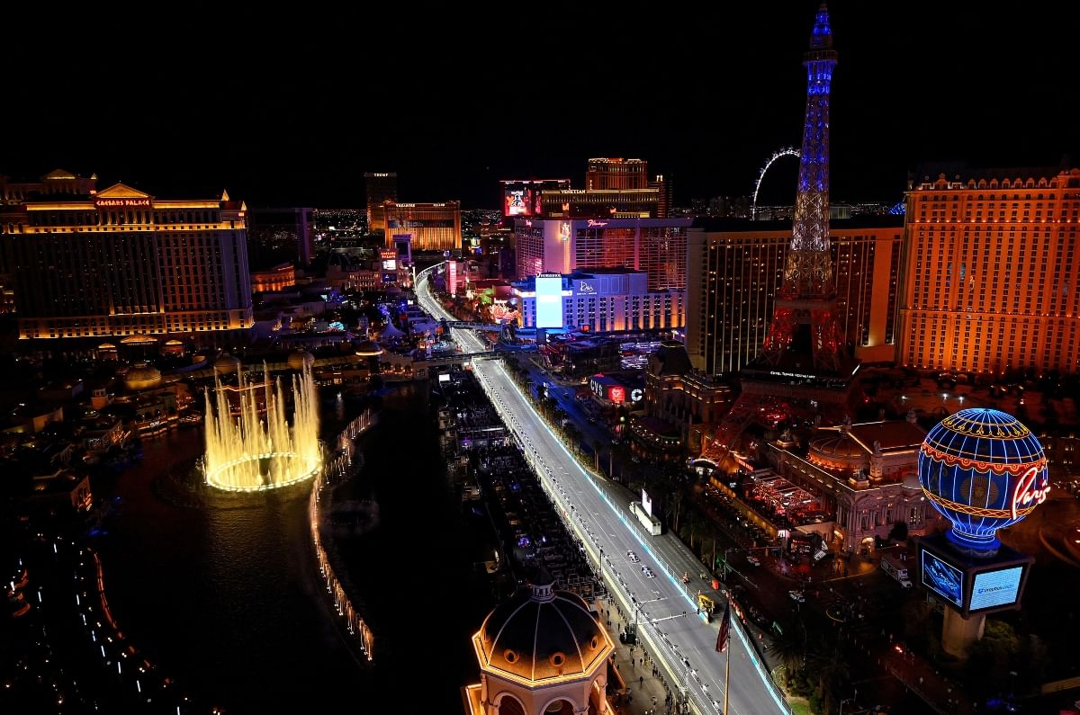 F1 अंतिम वेगास GP समय IST