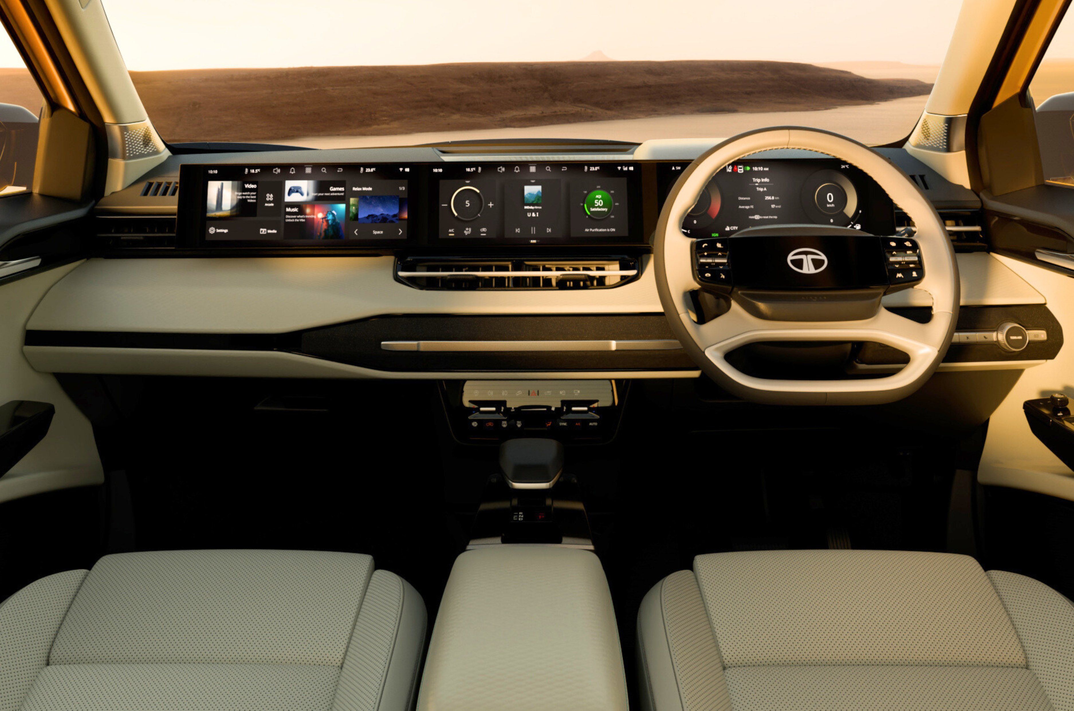 Tata Sierra interior