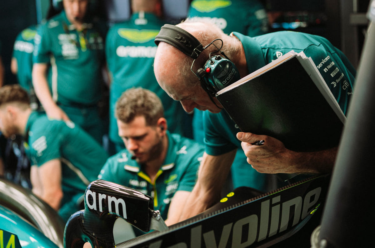 Adrian Newey Aston Martin F1