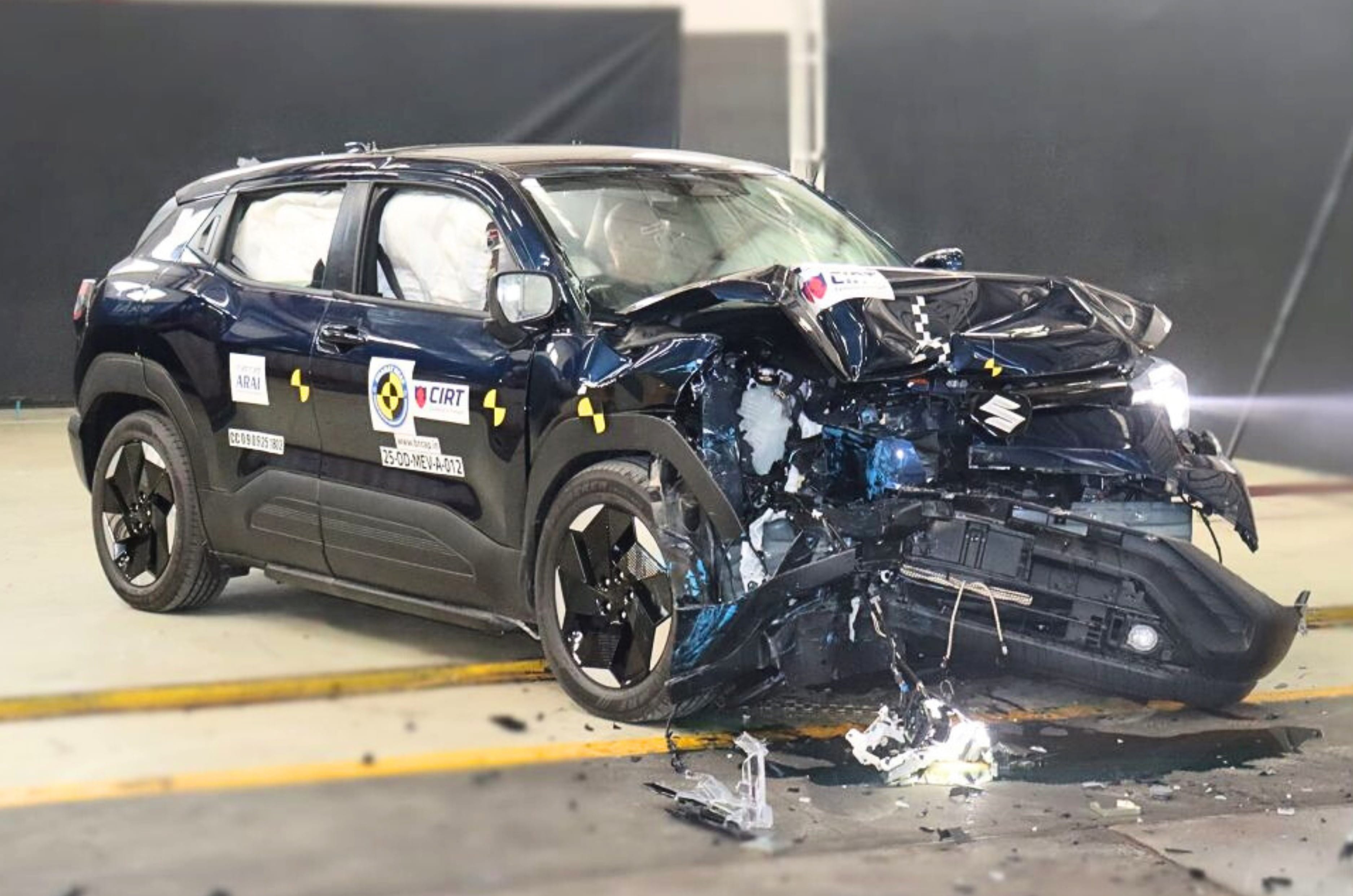 Maruti e Vitara receives 5-star Bharat NCAP safety rating