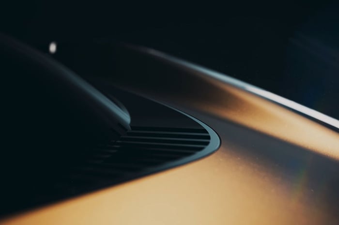 Kia Stinger EV concept teased front vents
