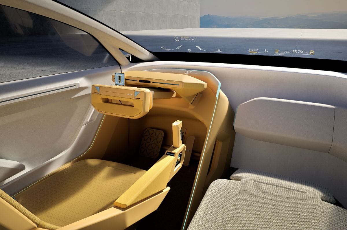 Kia Vision Meta Turismo Concept dashboard