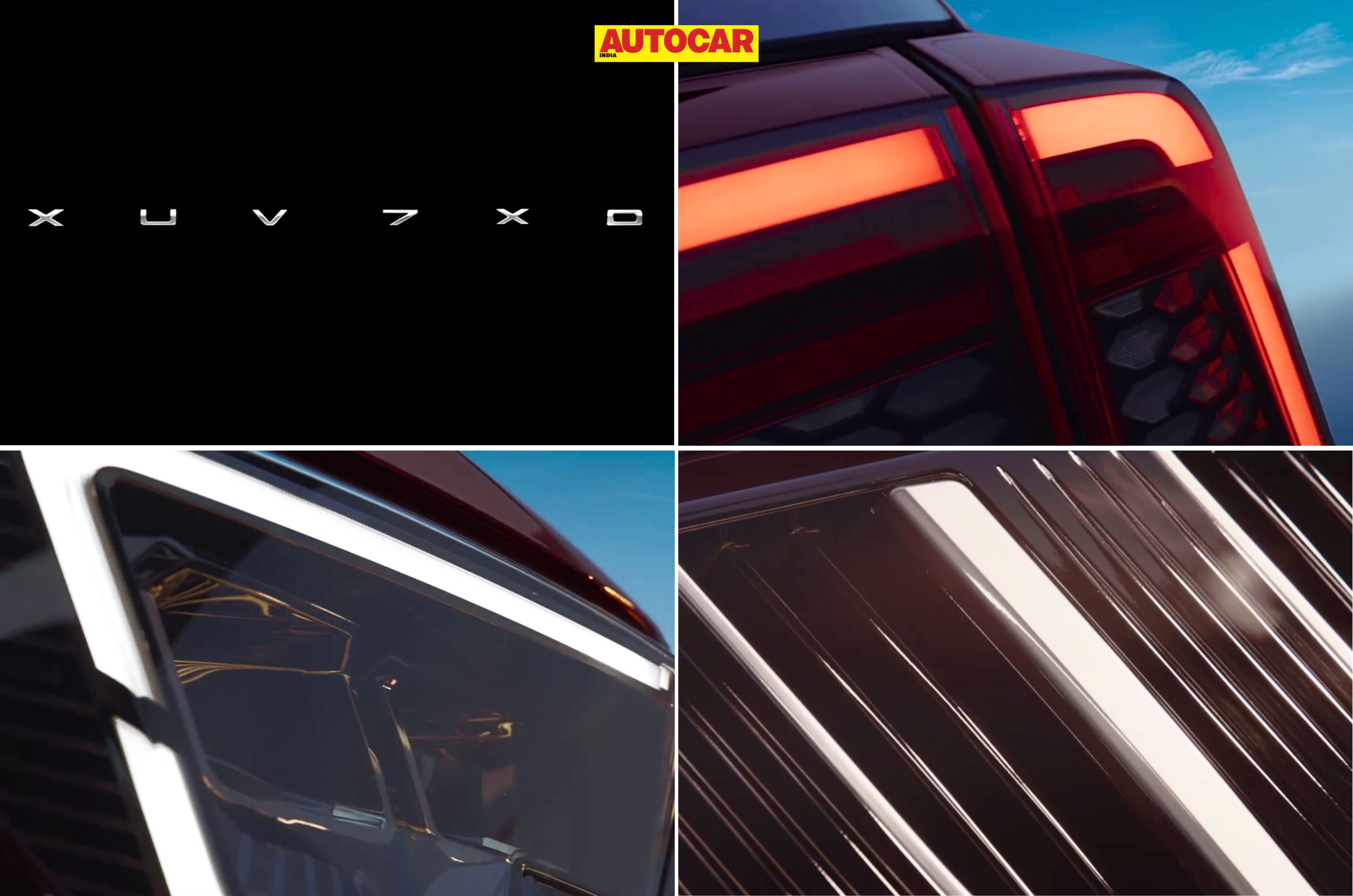 Mahindra XUV 7XO first teaser