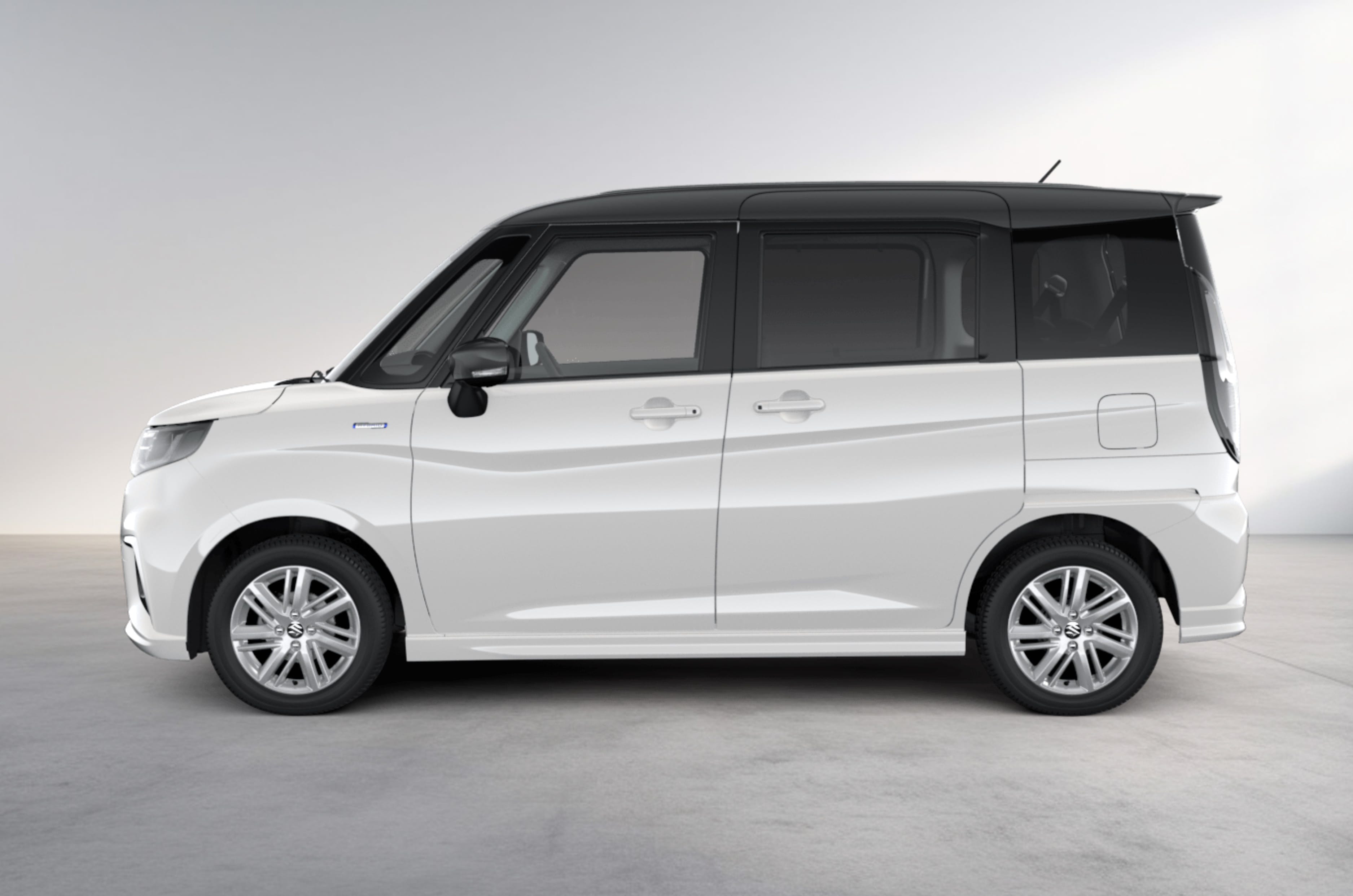 Japan-spec Suzuki Solio in white color