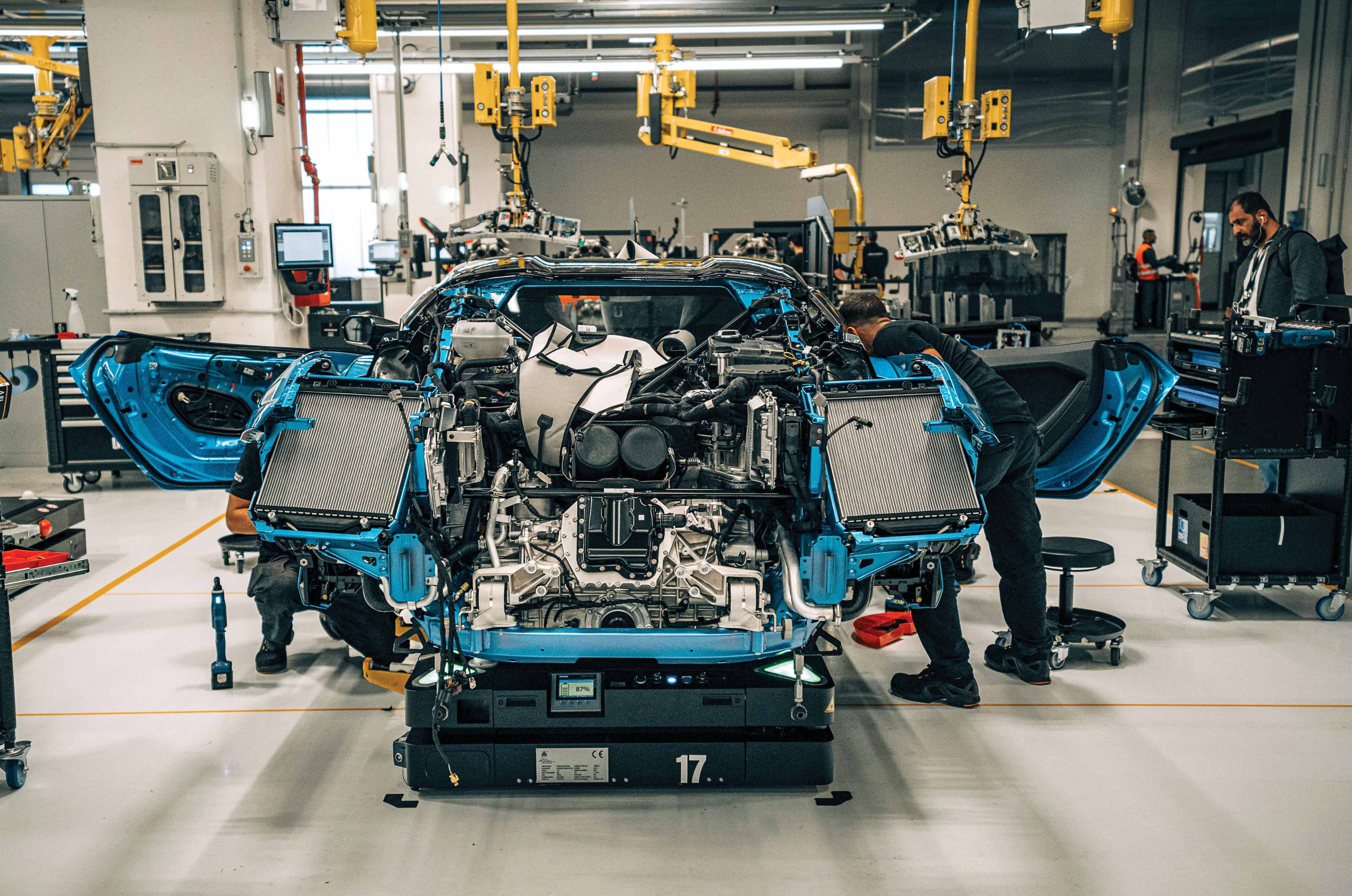 Lamborghini car radiators