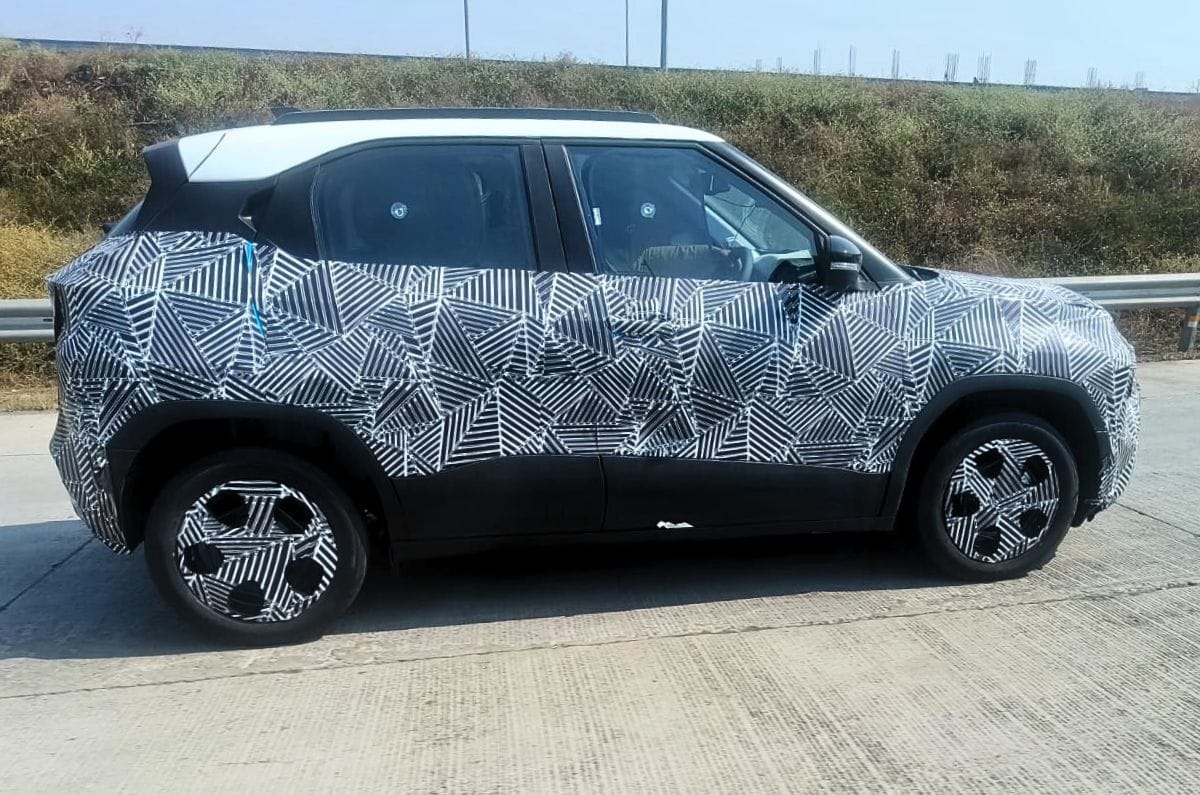 2026 Tata Punch spied side profile